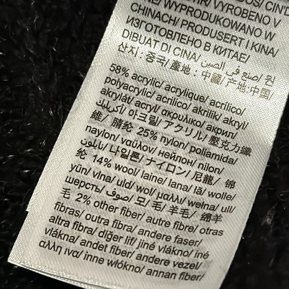 EUC Calvin Klein Sweater-Sz XS-Turtle Neck-Semi Cropped-Salt & Pepper-Wool Blend - Picture 14 of 16